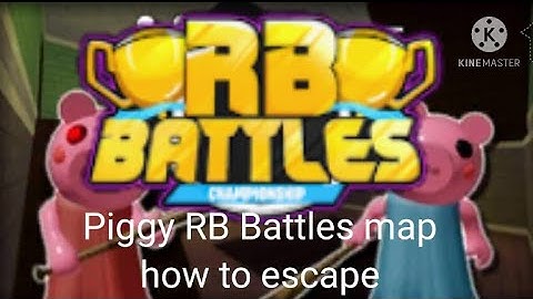 Roblox Piggy RB Battles (How to Escape the RB Battles studio)