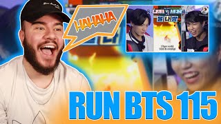 : RUN BTS - 115  (&T1) "  1" 2  | REACTION FROM RUSSIA | 