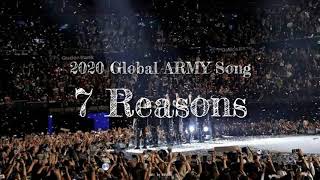 2020 Global ARMY Song  7 Reasons  Lyrics Indo