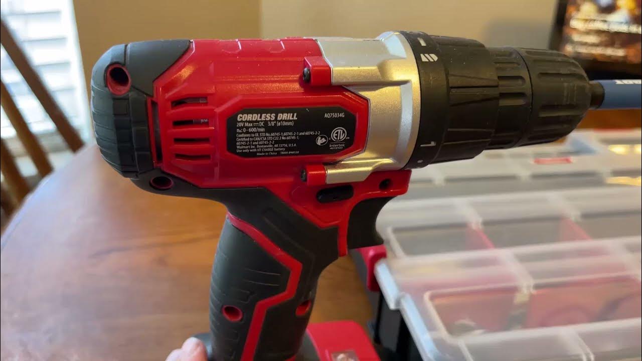 AVID POWER 20V Cordless Drill Set 320 In lbs Torque Power Drill Review