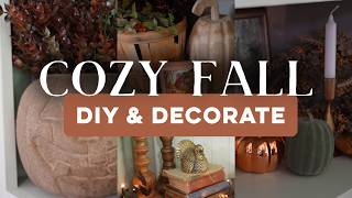 Cozy Fall Home Decor: DIY Makeover on a Budget