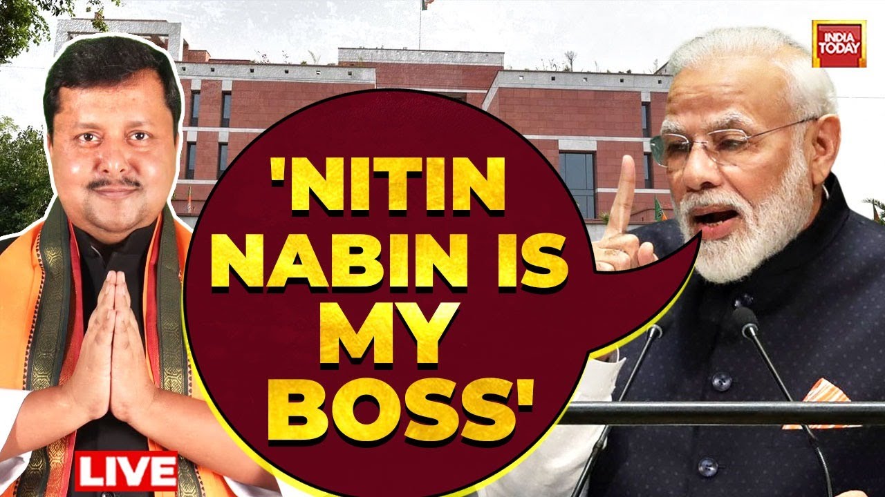 PM Modi LIVE | PM Modi at BJP Head Office LIVE | BJP National President News | PM Modi LIVE News