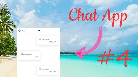How to make a whatsapp clone with IONIC Node and Socket.IO part 4 | Connect mobile app to back end