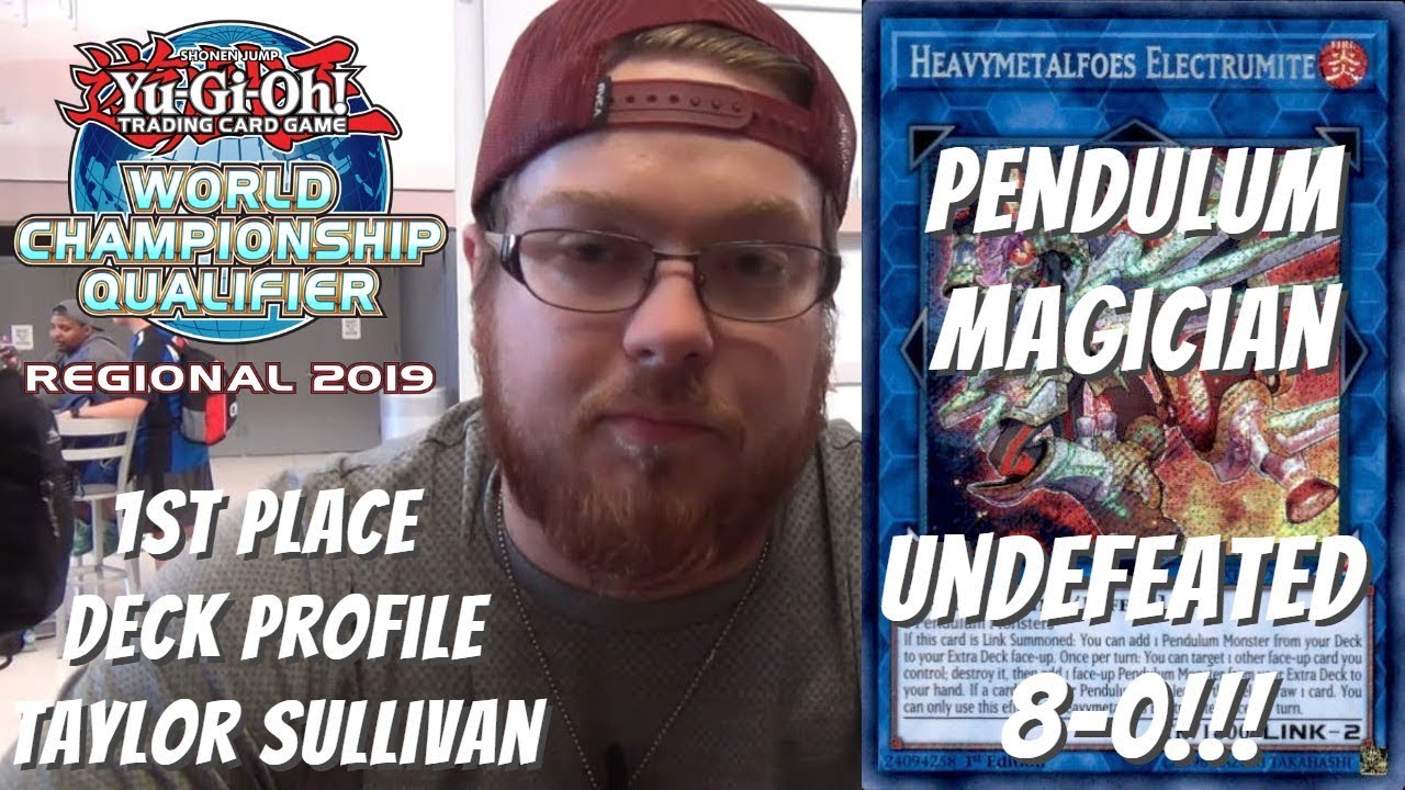 Yugioh Tulsa, OK Regional 1st Place UNDEFEATED 8-0!!! Deck Profile - Pendulum - Taylor Sullivan