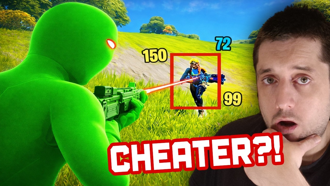 ASMR RÉACTION : JE TOMBE SUR UN CHEATER SUR FORTNITE !