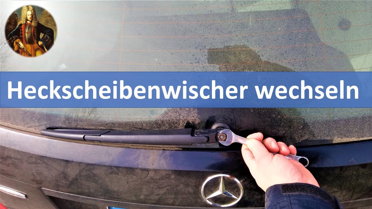 Anleitung: MERCEDES-BENZ A-Klasse (W169) Scheibenwischer hinten