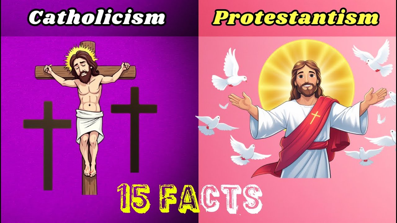 15 Surprising Differences Between Catholics and Protestants - YouTube