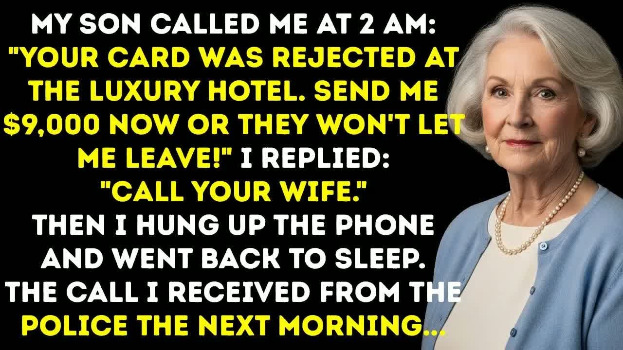 He Called Me At 2 AM： ＂Your Card Got Declined At The Hotel. Send Me $9,000 Now Or Else...＂