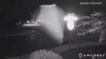 Strange Anomaly Shows Up in Security Camera Video.