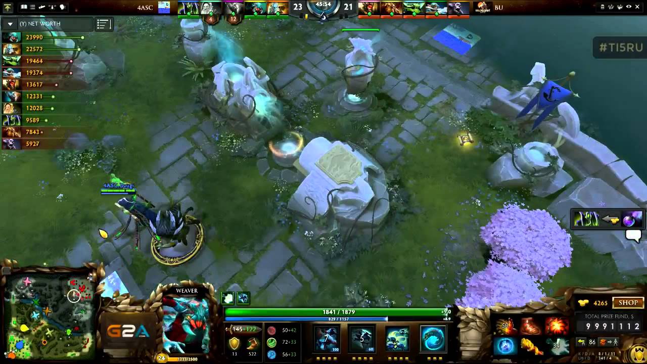 DOTA 2 4ASC vs BU  The International 5 EU Qualifiers