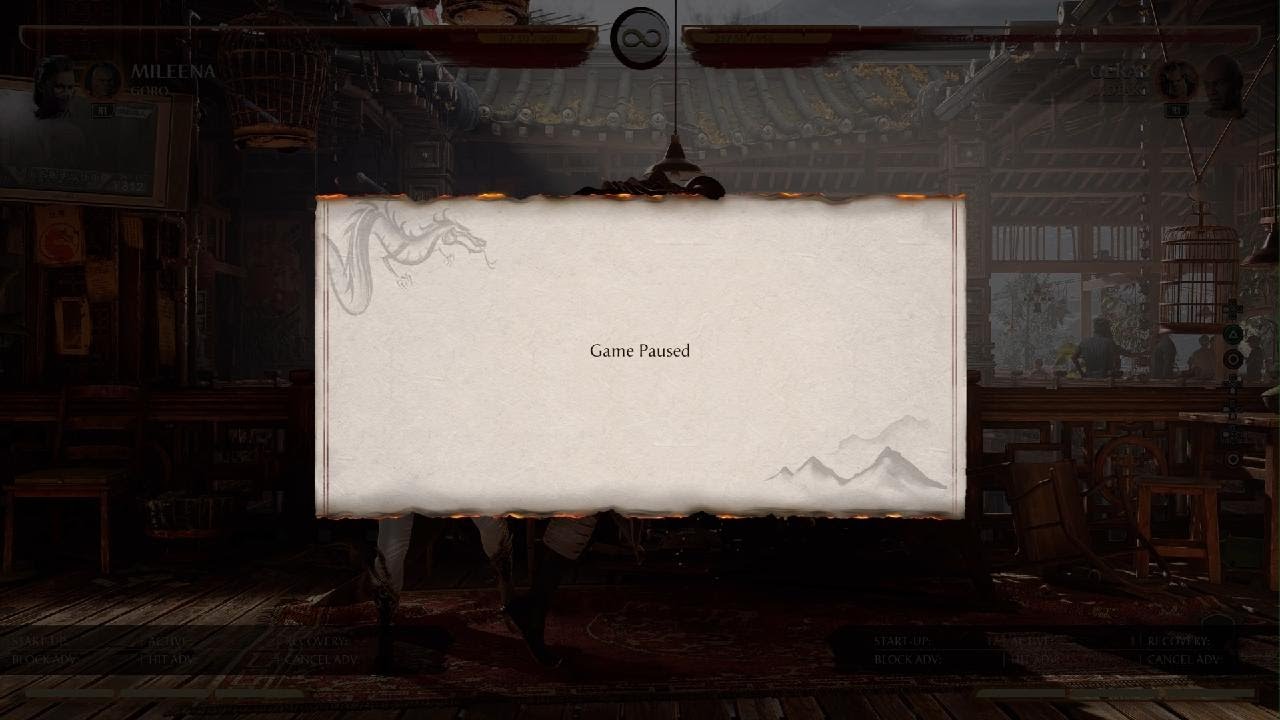 MK1 - BUSTERS SET UP