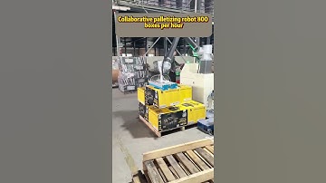 #palletizing #robot #industrialrobot #sixaxisrobot #automated #robotarm #magichands