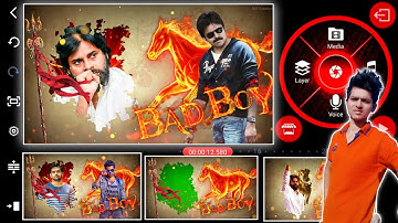 Next level bad boy attitude status kinemaster editing video trending status RCF creations Guruji