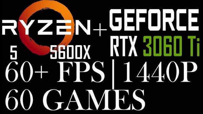 RTX 3060 + Ryzen 5 5600 tested in 48 games  highest settings 1440p  benchmarks! 