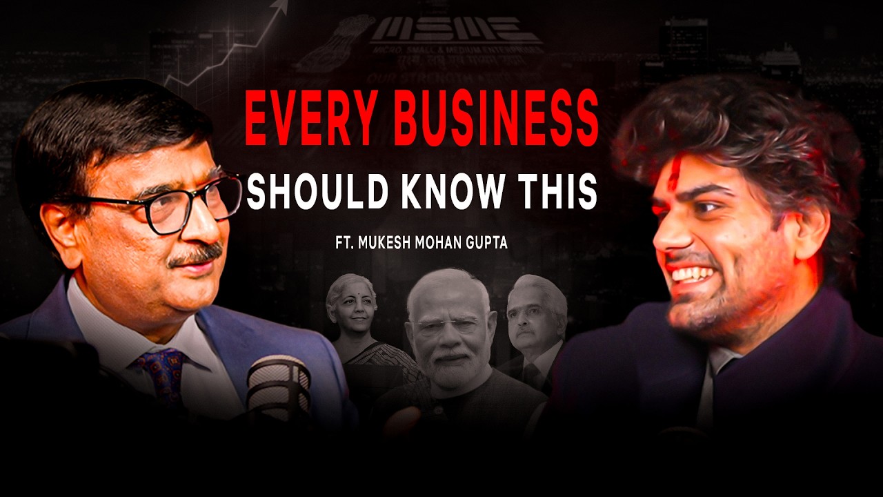 WHO WILL BUILD VIKSIT BHARAT🔥| President, Chamber of Indian MSMEs Mukesh Mohan Gupta answers it