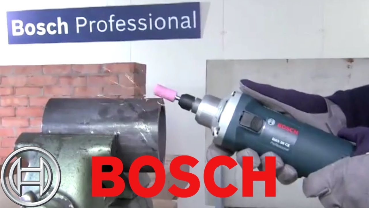 Straight Grinder Bosch GGS 28 LCE Professional Power Tools YouTube