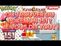 Restock  reprint pokemon 151  ou trouver du pokemon 151 en magasin 