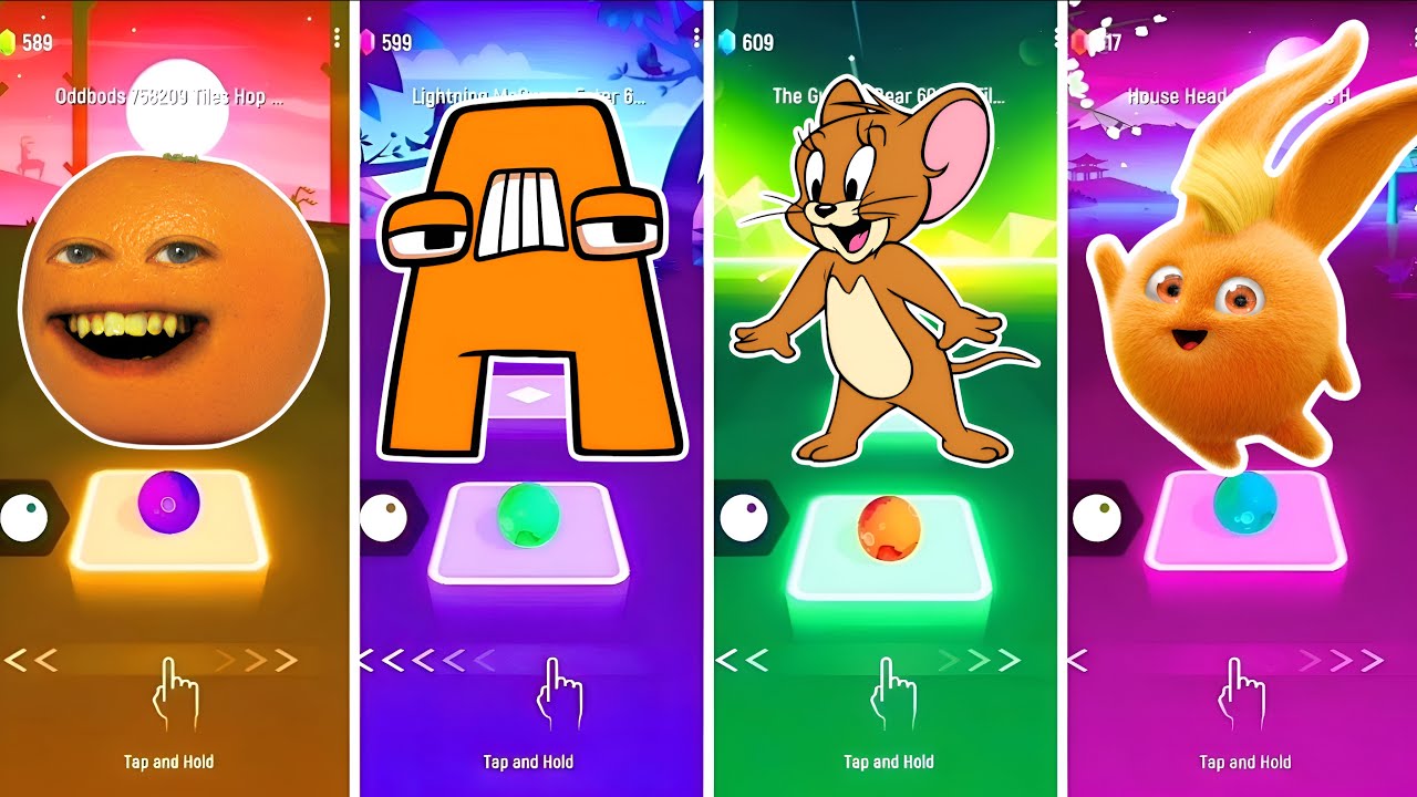 Алфавит апельсина 🆚 Надоедливый апельсин 🆚 Том и Джерри 🆚 Солнечные кролики. 🎶 Кто лучший? 🎵 Расс...