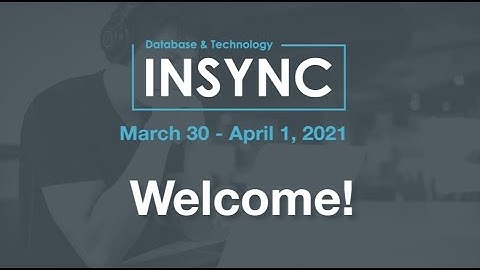 INSYNC Day 1   opening