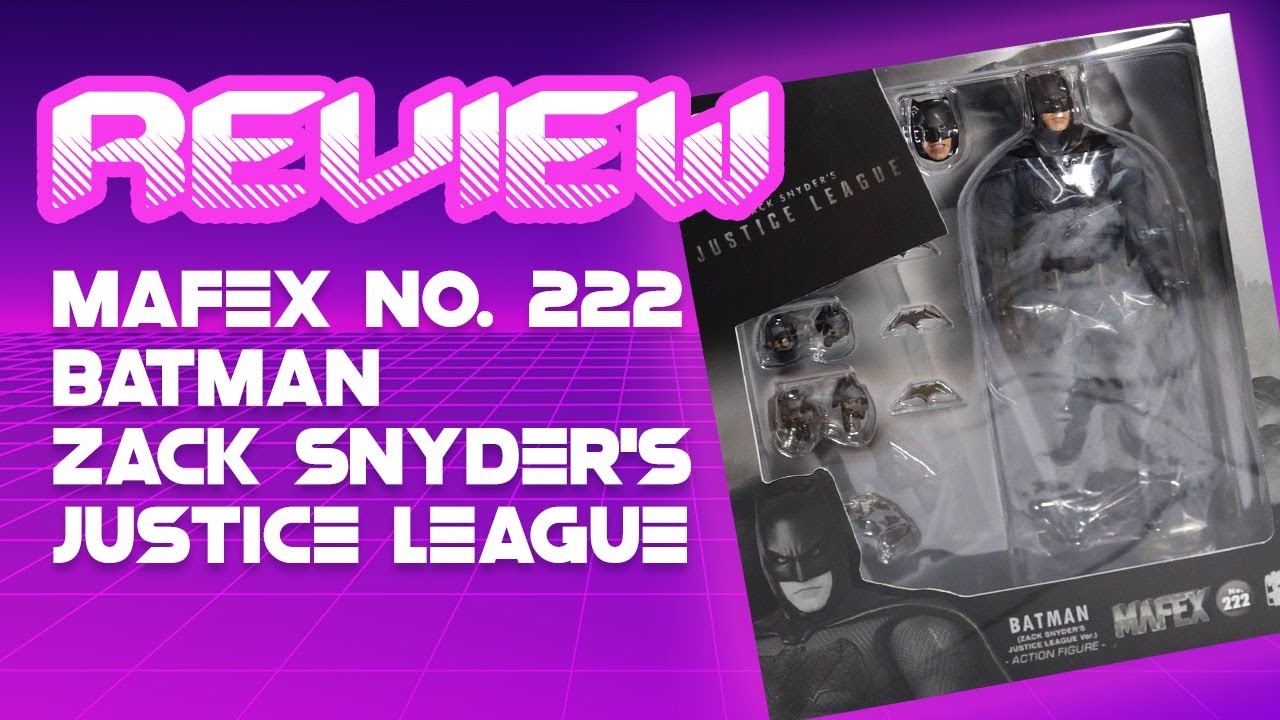 Mafex Batman Zack Snyder's Justice League No. 222 Review - YouTube