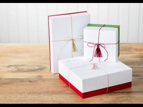 Extra Large Gift Box with Lid How to make your own extra large gift box  with lid for that really big present that yo…