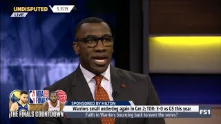 Undisputed | Shannon Sharpe DEBATE: Faith in Warriors bouncing back to even the series?