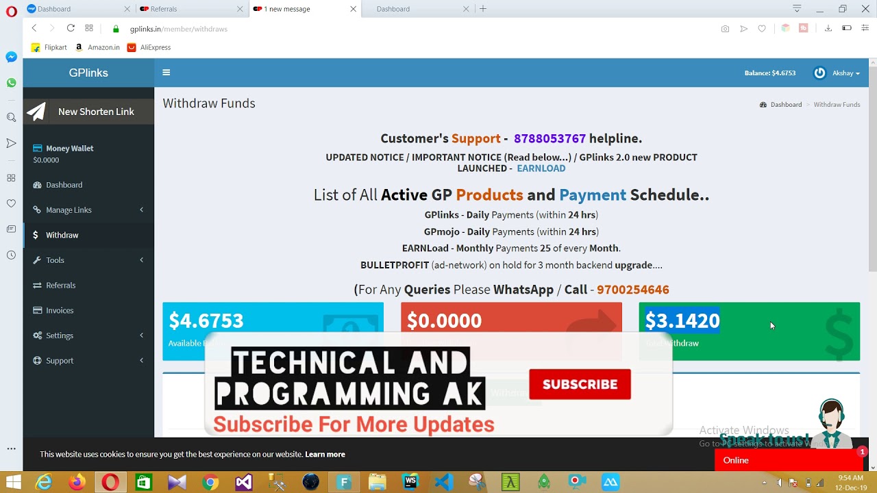 Online earning 110$ payment proof | online earning payment proof 110$ | earn money online in 2020