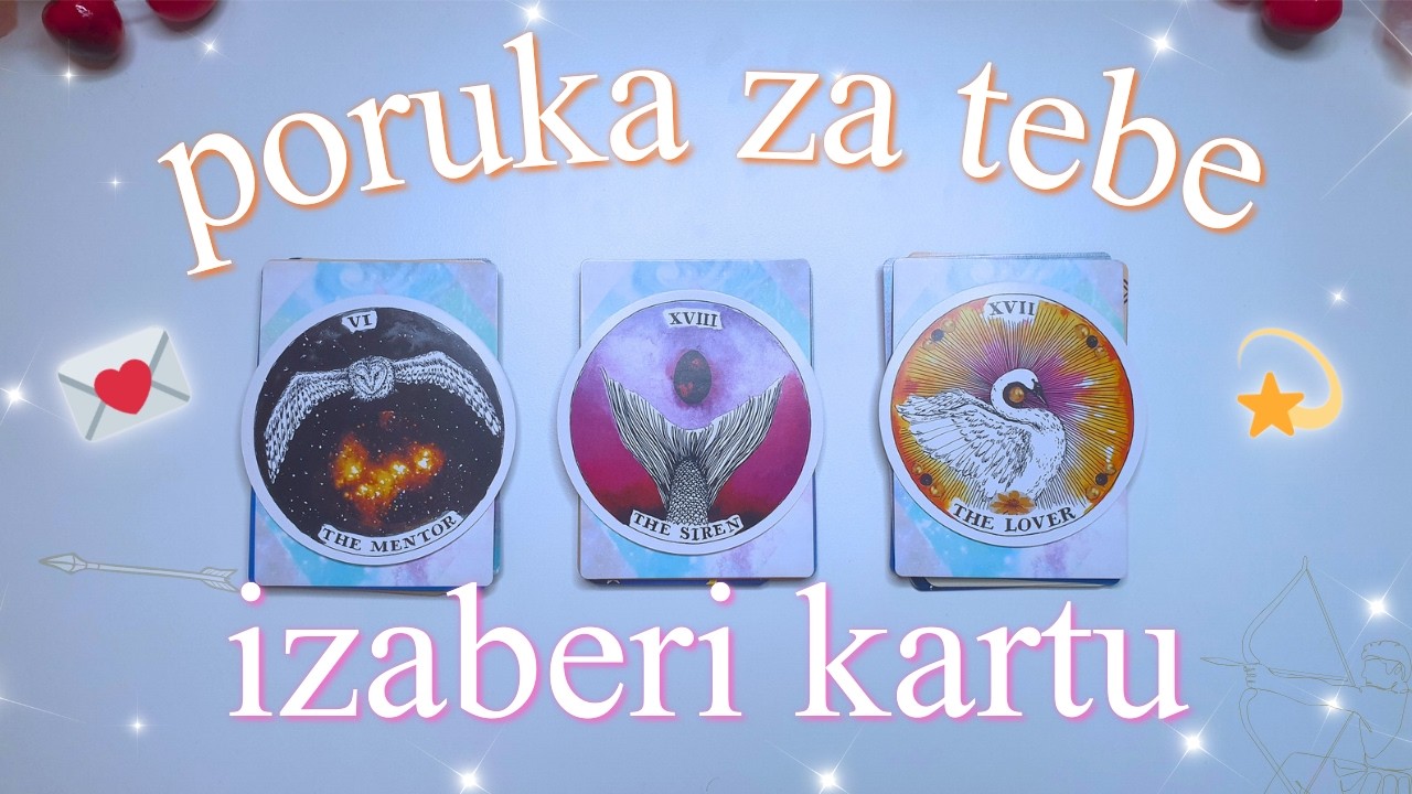 ✨PORUKA OD UNIVERZUMA ✨TAROT ČITANJE🔮