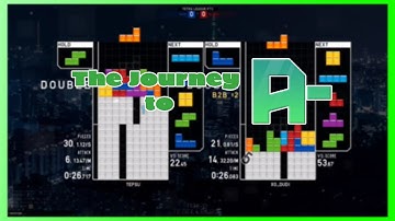 This is how I ranked up in TETRIO