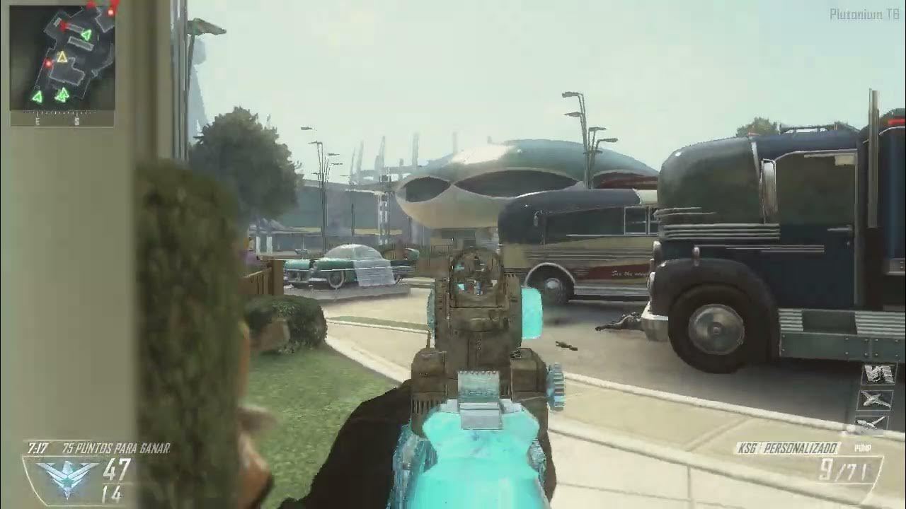 Call of Duty Black Ops 2 Plutonium Origins Camo KSG Gameplay with Bots