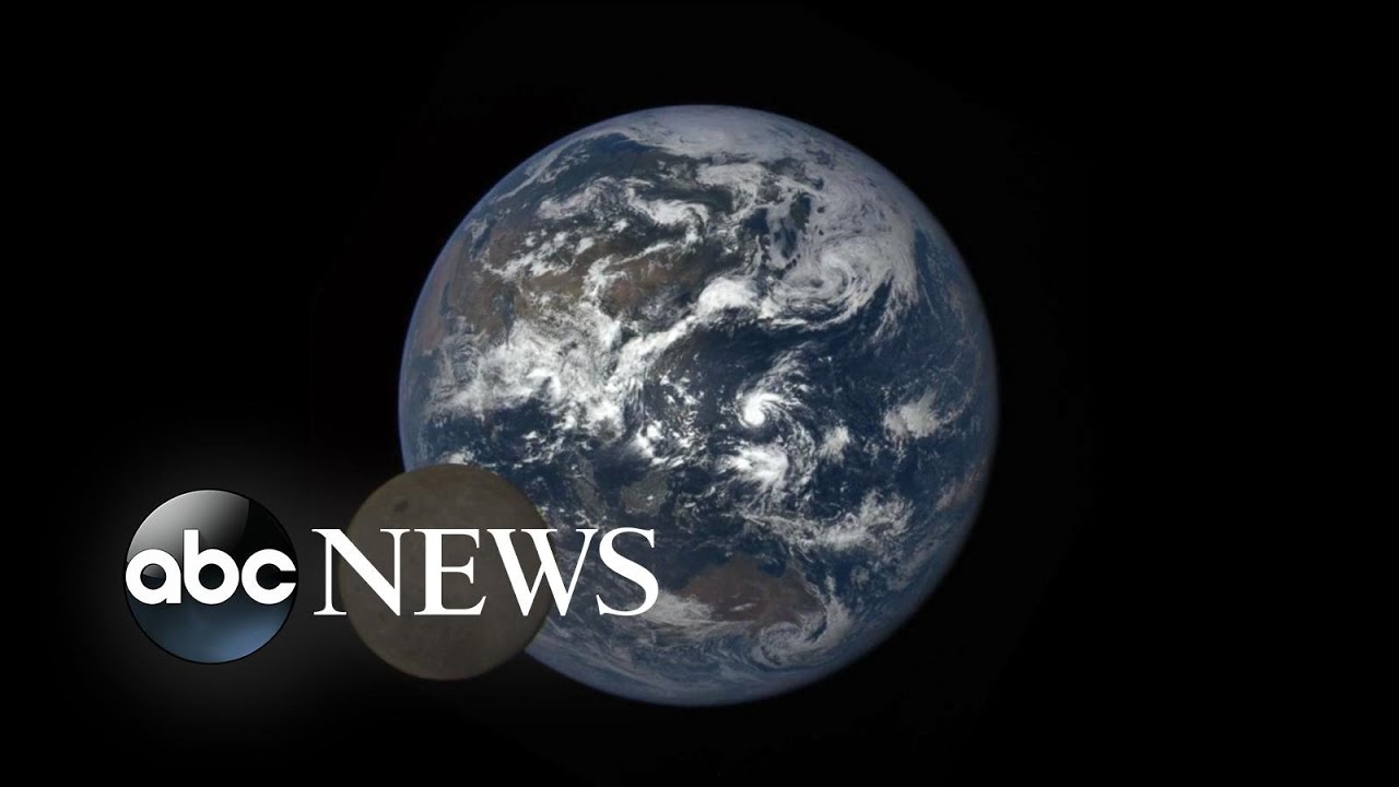 When the Moon Photobombs Planet Earth