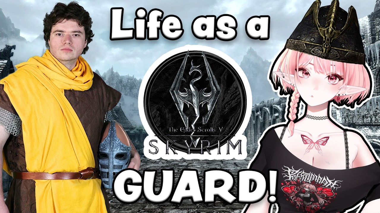 This Skyrim Guard is Becoming the MAIN CHARACTER! | bizlychannel React