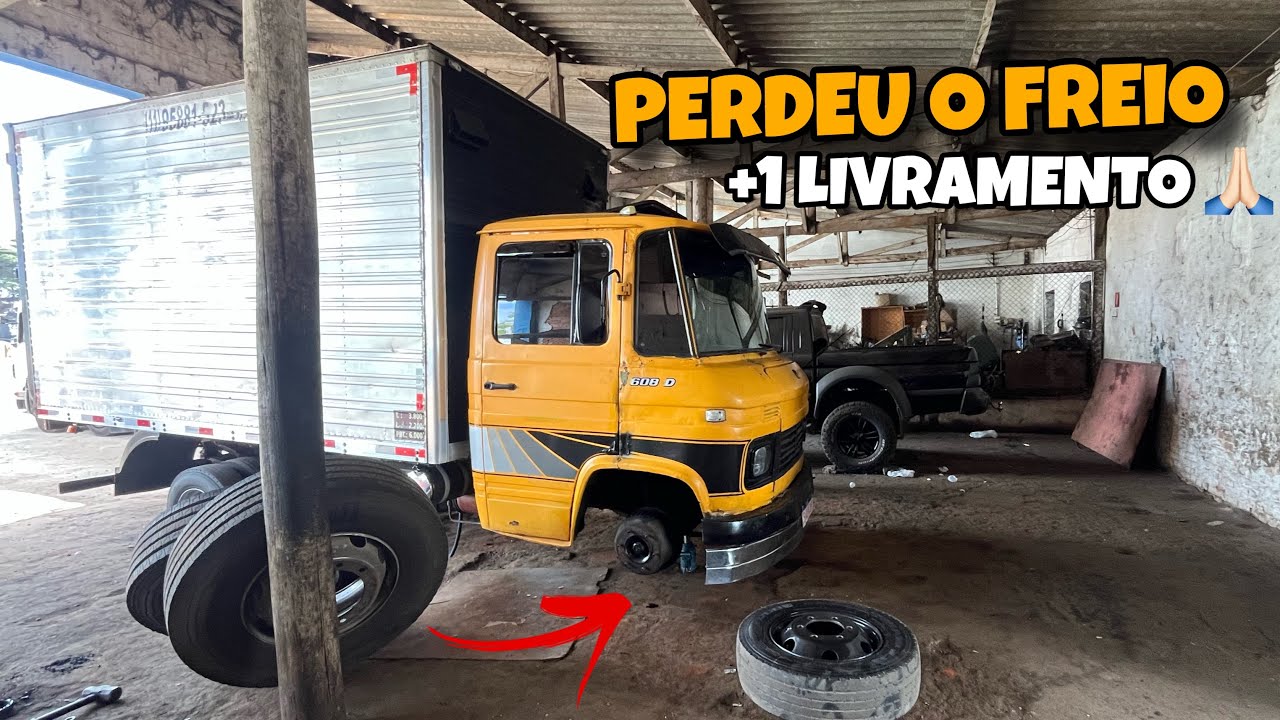 MERCEDIN PERDEU O FREIO NA VIAGEM 😥