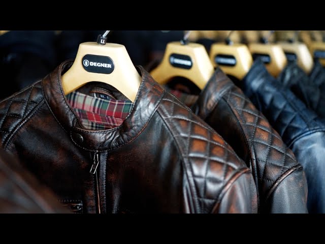 DEGNER】定番レザージャケット - YouTube