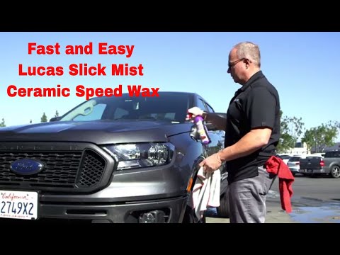 Introducing the NEW Lucas Slick Mist Ceramic Speed Wax and how to