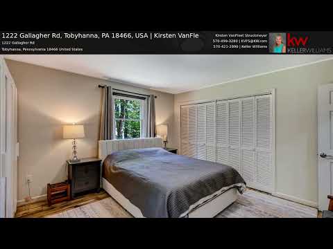 1222 Gallagher Rd, Tobyhanna, PA home video tour