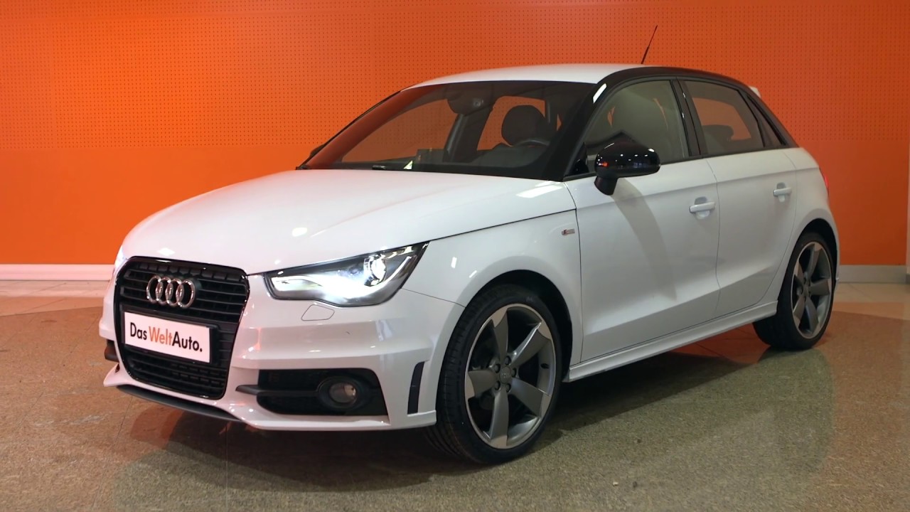 Audi A1 Sportback occasion 1.4 TDI 90 ultra S line S tronic Blanc