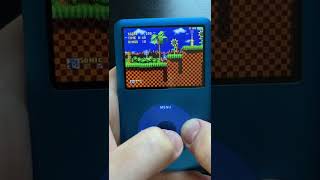 Playing Sonic the Hedgehog on an iPod Classic #shorts