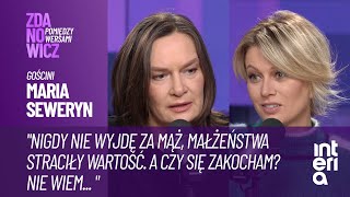 Maria Seweryn: O przemocy, której doświadczają kobiety w Polsce | Zdanowicz pomiędzy wersami