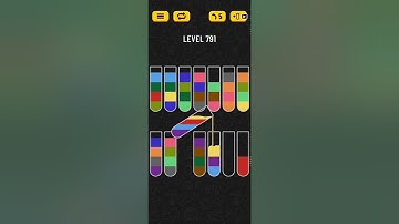 Water Sort Puzzle Level 791 Walkthrough Solution Android/iOS 💦