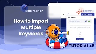 How To Add Multiple Keywords to SellerSonar In A Single Click