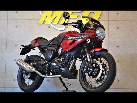 GPX Gentleman Racer 200cc 21km レッドジェントルマンレーサー MFD