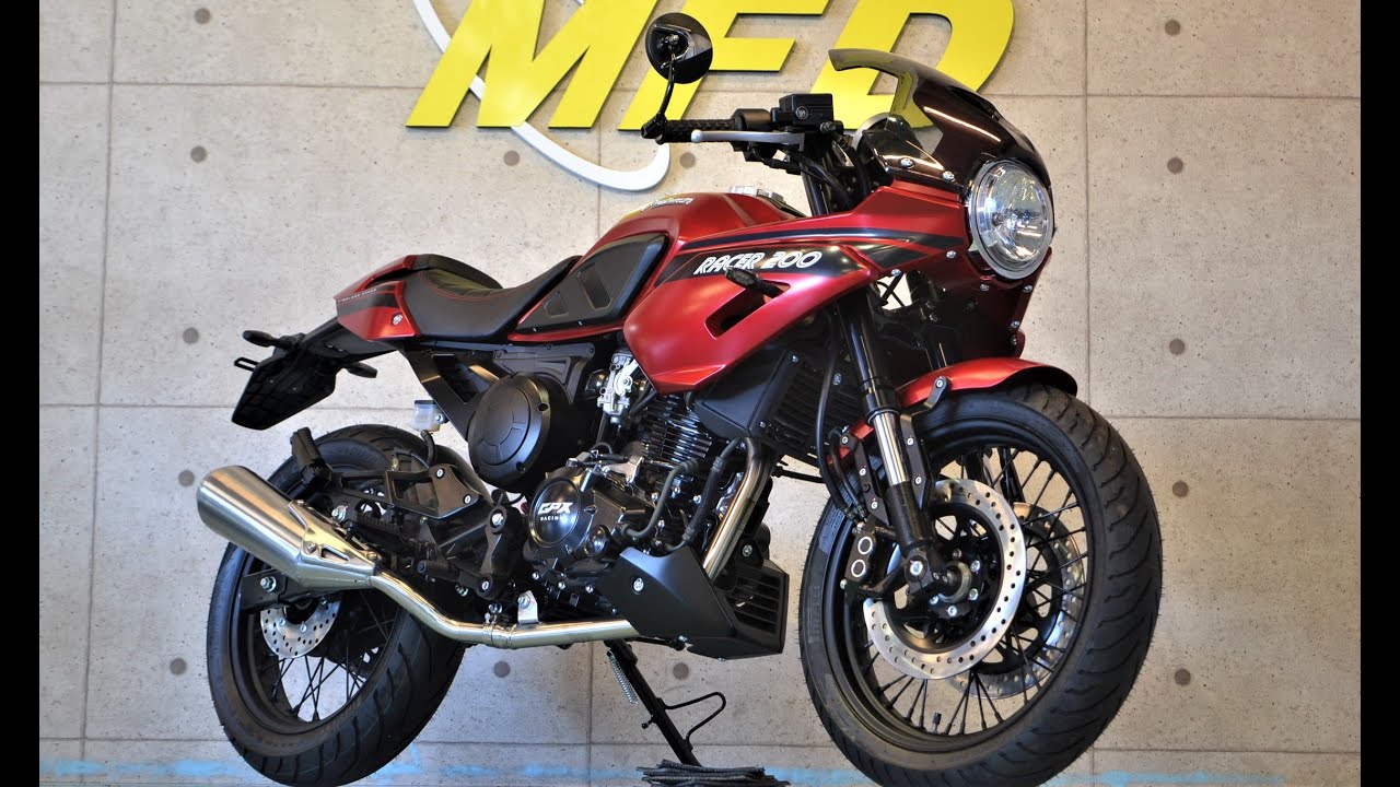GPX Gentleman Racer 200cc 21km レッドジェントルマンレーサー MFD