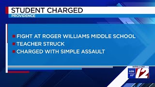 Student facing charges after fight at Providence middle school