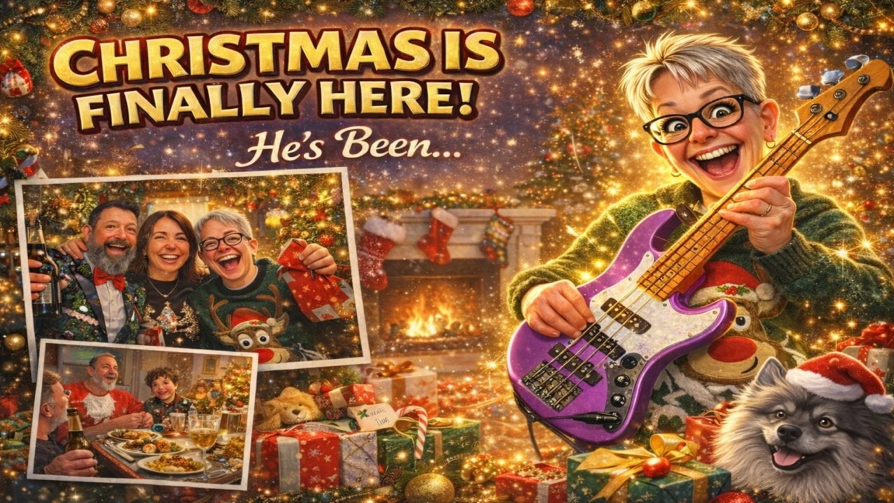 Christmas Is Finally Here - He's Been........... - YouTube
