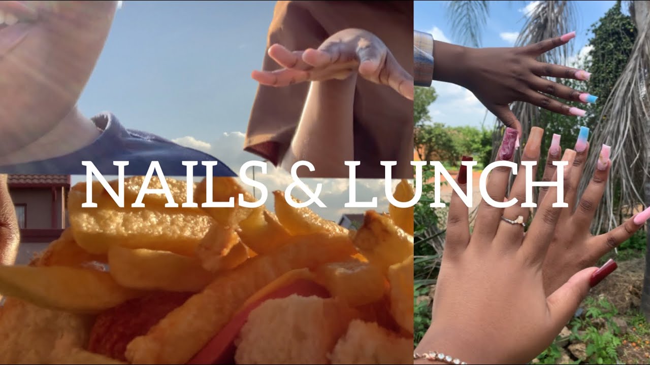 GETTING OUR NAILS DONE KO KASI || VLOGMAS with @Lebea_kamooo #vlogmas  #vlogmas2022