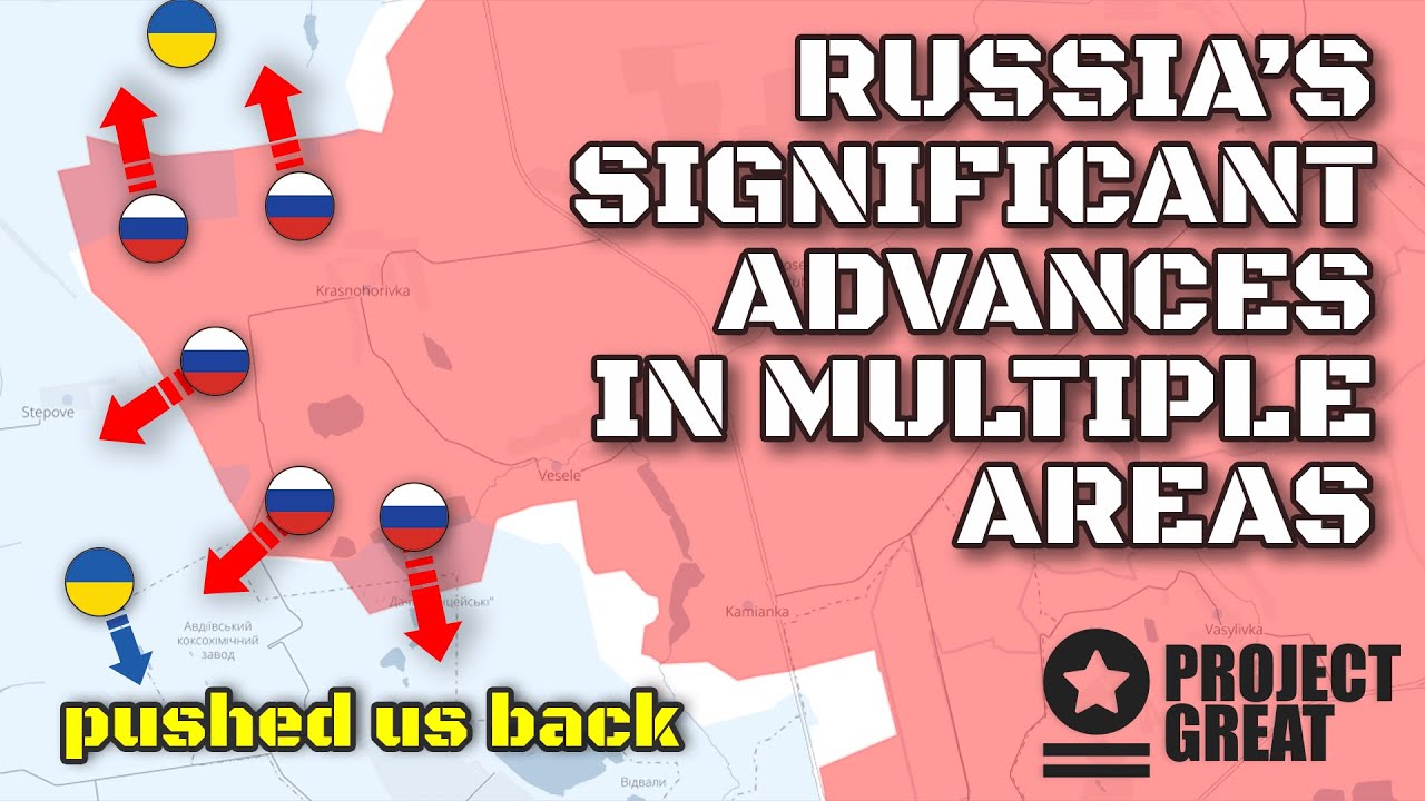 Russian Half R Russia Recaptures Half Of Andriivka. Russiaโs Significant Advance In ...