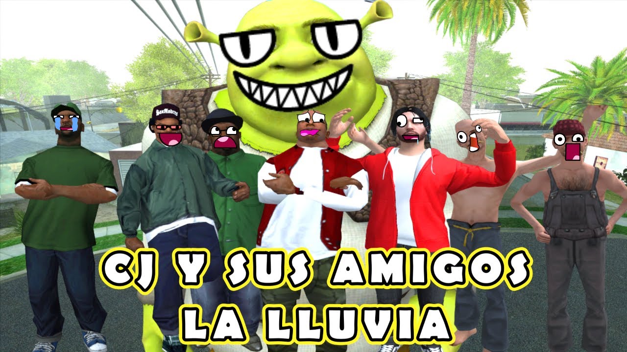 GTA San Andreas Loquendo | CJ y Sus Amigos: La Lluvia