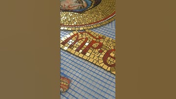 Deisis, mosaic details. #mosaicart #mosaic #artinprogress #shorts #glassart #byzantineart