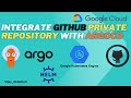 Integrating GitHub Private Repository with ArgoCD | Continuous Delivery For Kubernetes | GKE |
